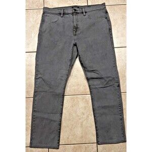 Proof Pants Men 36x32 (Fits 36x30) Grey Slim Fit Rover Huckberry Canvas Stretch